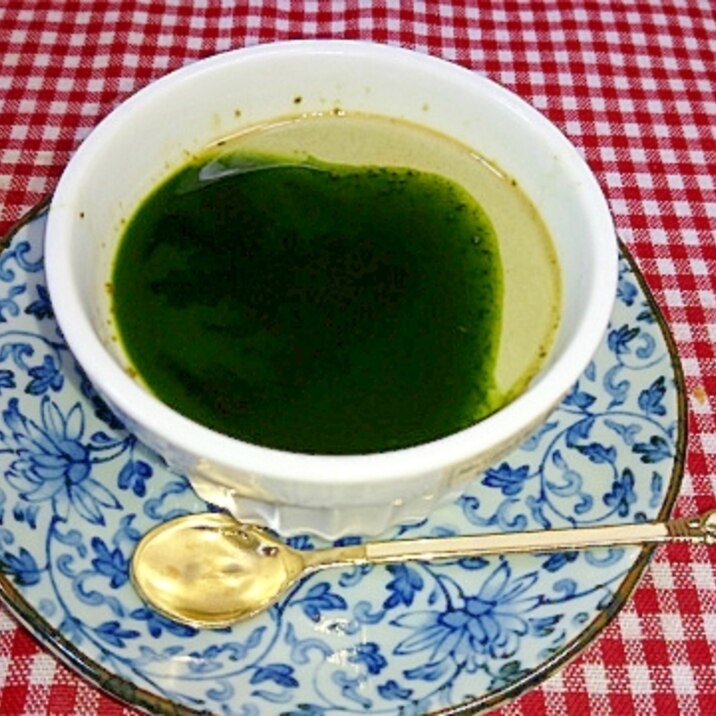 贅沢抹茶のブリュレプリン！